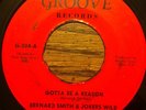 HEAR Bernard Smith & Jokers Wild GOTTA BE A REASON/ 39-21-46 Groove 504 7