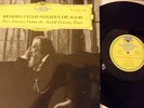FOURNIER DGG  TULIP BRAHMS CELLO SONATA N/M