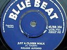 Roland Alfonso Just A Closer Walk/Jericho Train UK 1966 7” Blue Beat 356