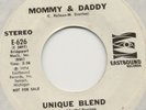SWEET SOUL/FUNK 45 Unique Blend Mommy & Daddy Does He Treat You Better Ex HEAR
