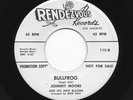 INTENSE TITTYSHAKER INSTRO Bullfrog   Johnny Moore RENDEVOUS WLP NOS LISTEN