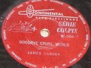 JAMES DARREN 1962 Goodbye Cruel World RARE 10” 78 RPM  BRAZIL