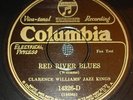 CLARENCE WILLIAMS JAZZ KINGS - I need you - 78 rpm Columbia EX