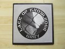 LACK OF KNOWLEDGE - Grey EP (Anarcho-Punk, Crass Records, 7 Inch, Post-Punk)