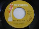 PROMO Don Ray Sampson Baby Come Back / Take It Easy 45rpm VG+