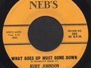 RUBY JOHNSON What Goes Up R&B/NEW BREED/SOUL 45 Listen