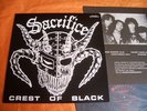 SACRIFICE / CREST OF BLACK Japan Private metal 