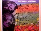 GREG BROWN + DICK PINNEY - Hacklebarney - '74 private folk LP - w/ lyrics sheet