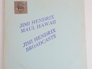 Jimi Hendrix 2 LP Tmoq Maui / Broadcasts Rare -- Deluxe labels /Stamped Jacket