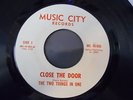 THE TWO THINGS IN ONE on MUSIC CITY close the door LISTEN bay area soul funk