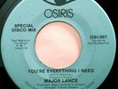 * MAJOR LANCE You're Everything RARE MODERN SOUL DISCO Tommy Stewart Osiris HEAR