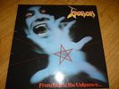 VENOM From hell to the unknown Raw LP 001 Rare double LP from 1985 white vinyl