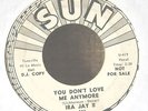 Teen Rock 45-Ira Jay II-You Don't Love Me Anymore-Sun 351-PROMO-Nice VG