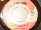 Johnny Colon,WHAT YOU MEAN, THE NIGHT IS QUIET,COTIQUE 7