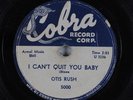 Hear Blues/Jump 78RPM OTIS RUSH I Can't Quit You Baby COBRA 5000