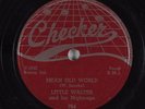 Hear Blues 78RPM LITTLE WALTER Mean Old World CHECKER 764