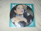 MADONNA HOLIDAY  UK PICTURE DISC WITH RARE BACKING SLIP 