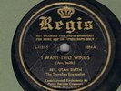 1948  GOSPEL GUITAR  BLUES  REV UTAH SMITH- 2 WINGS   REGIS 1004 RARE
