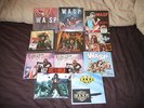 W.A.S.P. 7 INCH VINYL SINGLES  HEAVY METAL