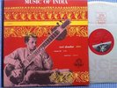 RAVI SHANKAR & CHATUR LAL Three Classical Ragas ORIG Angel Recs  US-1960s LP NM