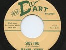 Rare R&B 45 - Frankie Lowery - She's Fine - LISTEN - Mint Minus