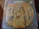 IRON MAIDEN power slave PIC DISC LP EMI angel running wild