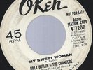 BILLY BUTLER & CHANTERS OKEH WLP 45 NEVERTHELESS MY SWEET WOMAN VG C. MAYFIELD