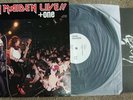 Iron Maiden Live + One Japan PROMO LP White Label w/obi 1980 1st Pressing