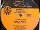 Afrika Bambaataa & Soulsonic Force - Zulu Nation Throwdown (Vol 2) Hip Hop EX