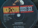 RARE  COMPACT SINGLE 33   ELVIS PRESLEY   SURRENDER   NM   1961