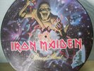 IRON MAIDEN - PIECE OF MIND - 1983 ORIG PICTURE DISC