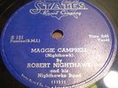 78 rpm Robert Nighthawk The Moon is Rising States 131 Maggie Campbell