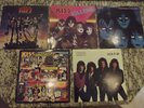 5 Kiss LPrecords,Creatures of the night,Destroyer,Killers,Unmasked,& lick it up