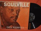 BEN WEBSTER QUINTET Soulville LP JAZZ RARE Verve Mono DG Trumpet Label MGV 8274