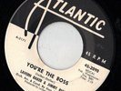 ATLANTIC blues soul DEMO 45  LAVERN BAKER & JIMMY RICKS - You're The Boss