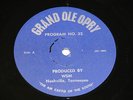 4 Grand Ole Opry Radio Show LPs, Flatt & Scruggs, Ernest Tubb, Porter Wagoner
