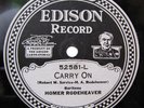 1928 Edison Diamond Disc 52581 Homer Rodeheaver