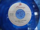 rare BLUE VINYL  THE PLATTERS-THE GREAT PRETENDER 45 MERCURY doo-wop BLUE WAX 