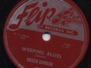  SUN BLUES 78 = ROSCO GORDON Weeping Blues = FLIP 227 = M-