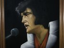 Elvis Presley Black Velvet Painting