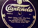 Hot Claxtonola 40439 Nathan Glantz Or. w/Red Nichols from Gennett 1925