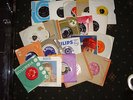 1950 and 1960 rock and roll 45 rpm single records twinkle,cochran,elvis 23 discs