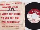 Spike Jones - 45 - I Want The South To Win The War For Christmas - Promo
