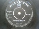 ELVIS PRESLEY 47 9287 Rare Ep Record Single 45 rpm 7