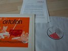 (4016) Ortofon # Pick Up Test Record # Test of Music #  FOC # Beilage #