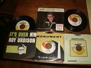 rare 13  Roy Orbison 45's sleeves