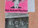 2 Henry Rollins LPs Hot Animal Machine Black Flag