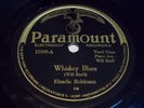 RARE PARAMOUNT 12509 ELZADIE ROBINSON WHISKEY BLUES BACK DOOR BLUES 78 RECORD