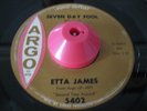 etta james SEVEN DAY FOOL/IT'S TOO SOON TO KNOW r&b new breed northern soul 45