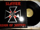 SLAYER-REIGN OF JUSTICE,extrem seltene Live LP von 1987WAHNSINNSRARITÄT
